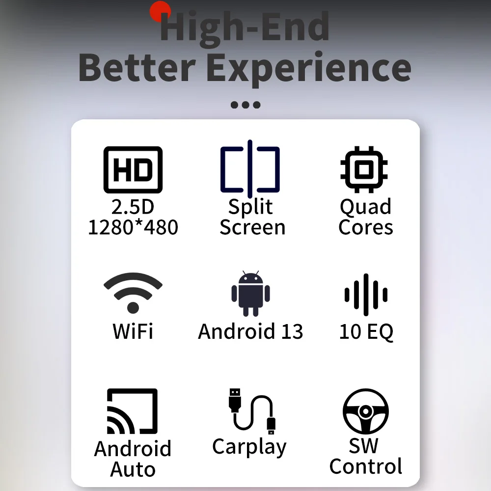 6.86 "شاشة ستيريو لتويوتا ستارليت 1996-1999 Carplay أندرويد السيارات أندرويد سيارة الوسائط المتعددة 1 الدين راديو رئيس وحدة BT الملاحة #3