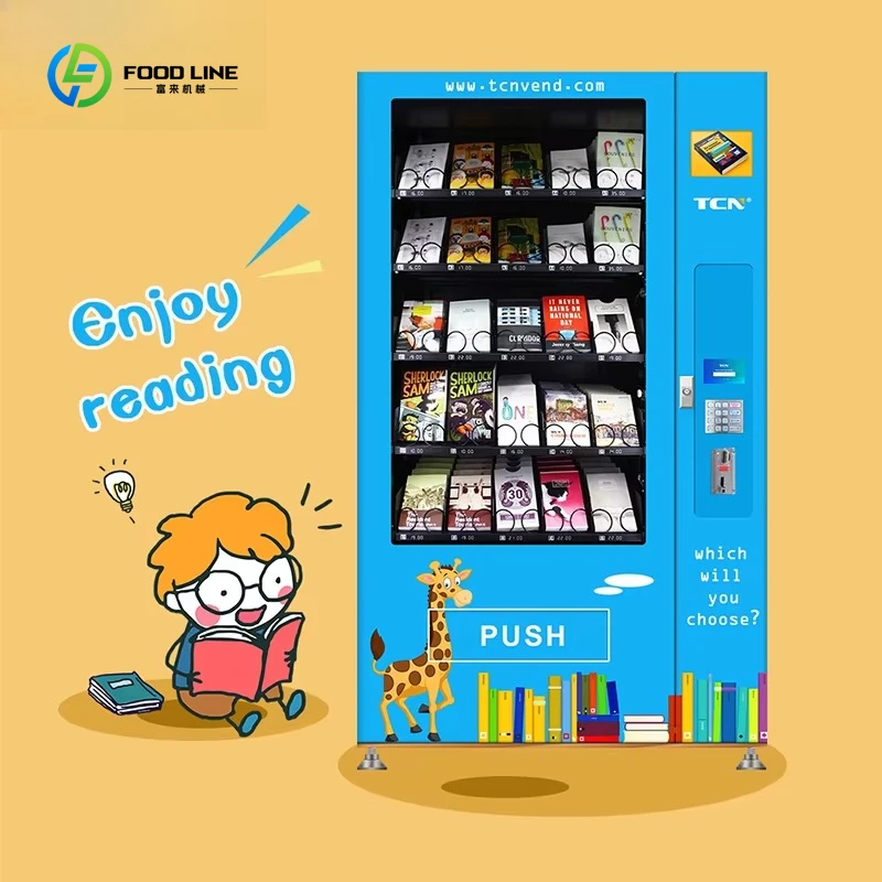 

Hot Sale Automatic Intelligent Magazine Vending Machine Book Vending Machines Student for School