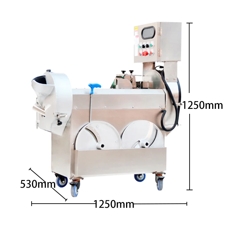 Double Head Vegetable Cutter For Cabbage Potato Celery-Fruit-friendly Machine