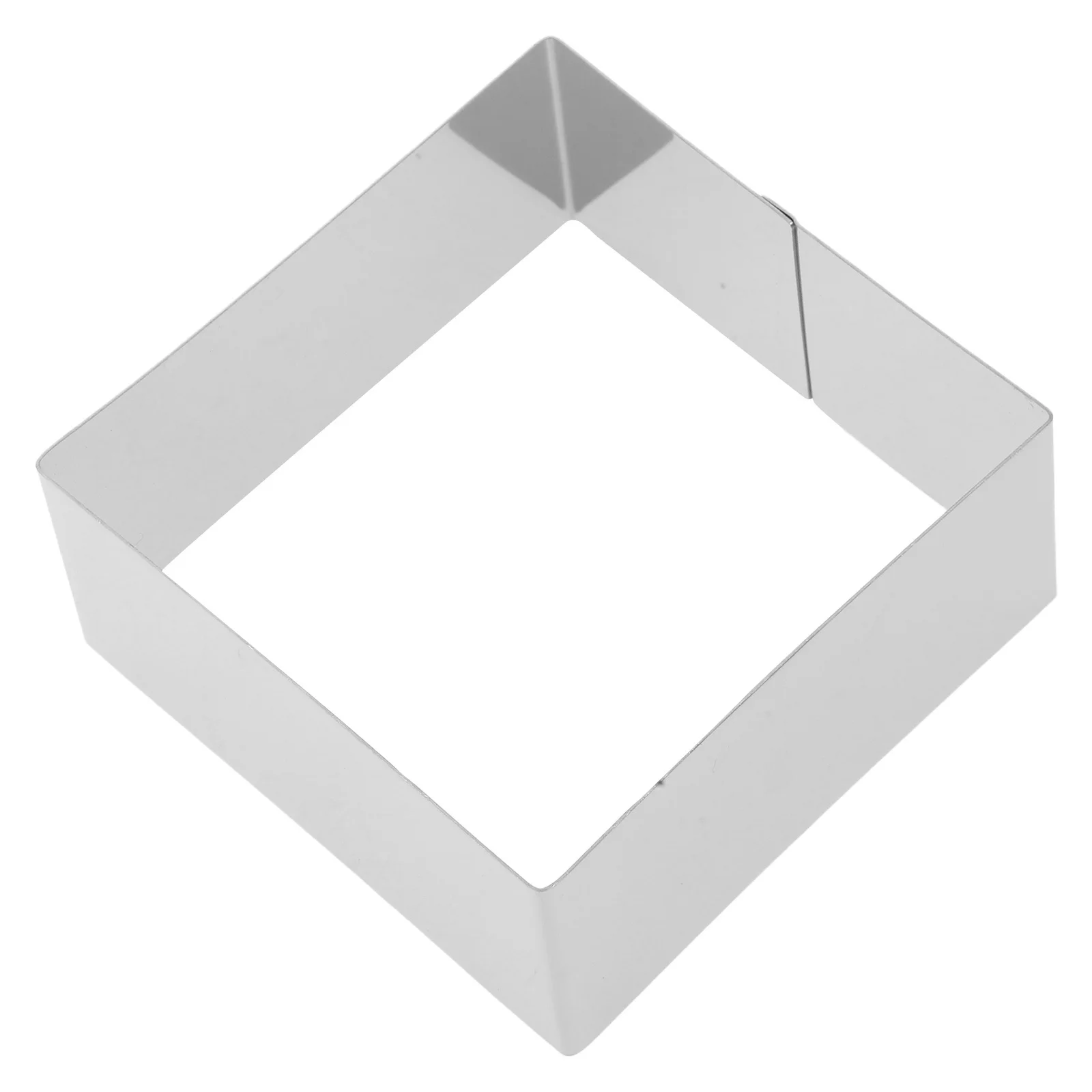 

Premium Stainless Steel Square Cake Ring Mousse Mold for Baking Pastry Cutting Cookie Dough Fondant Craft Clay Use