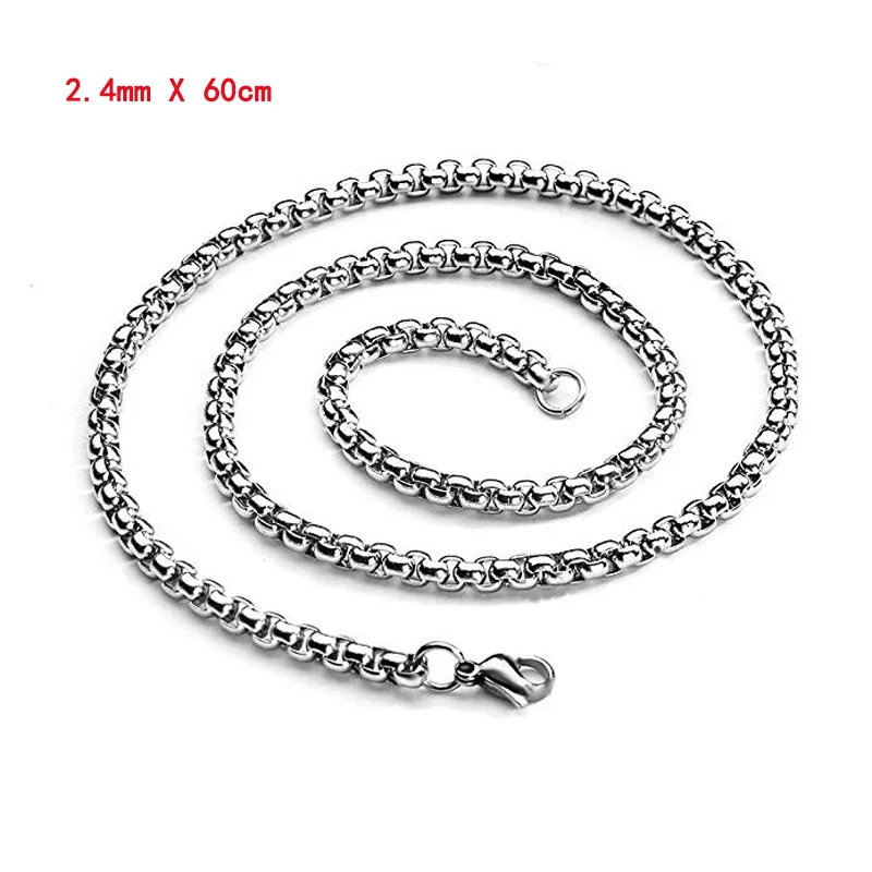 2023 New Lego Granular Necklace Hip Hop Versatile Couple Collar Chain Stainless Steel Necklace Gift Wholesale