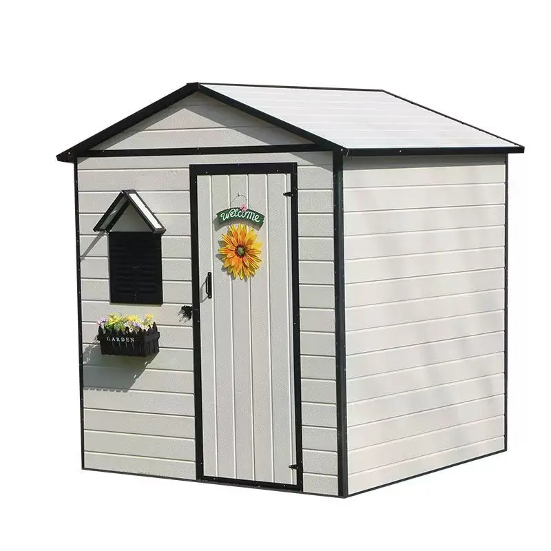 

Mobile outdoor tool room for movable board room, easy to assemble temporary housing