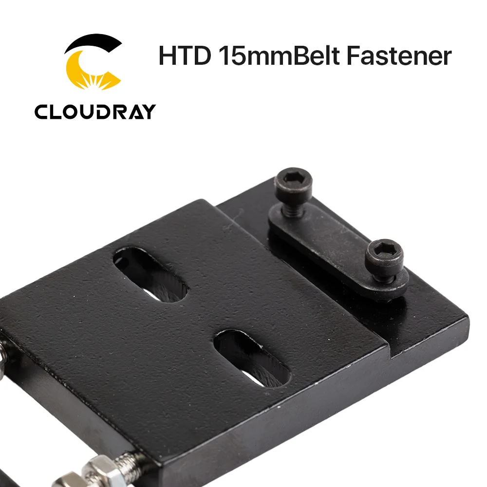 Cloudray-Correias de Transmissão Abertas, Fixador de Correia, Eixos X e Y, Ferramentas de Hardware, Peças de Máquinas, Largura 15mm