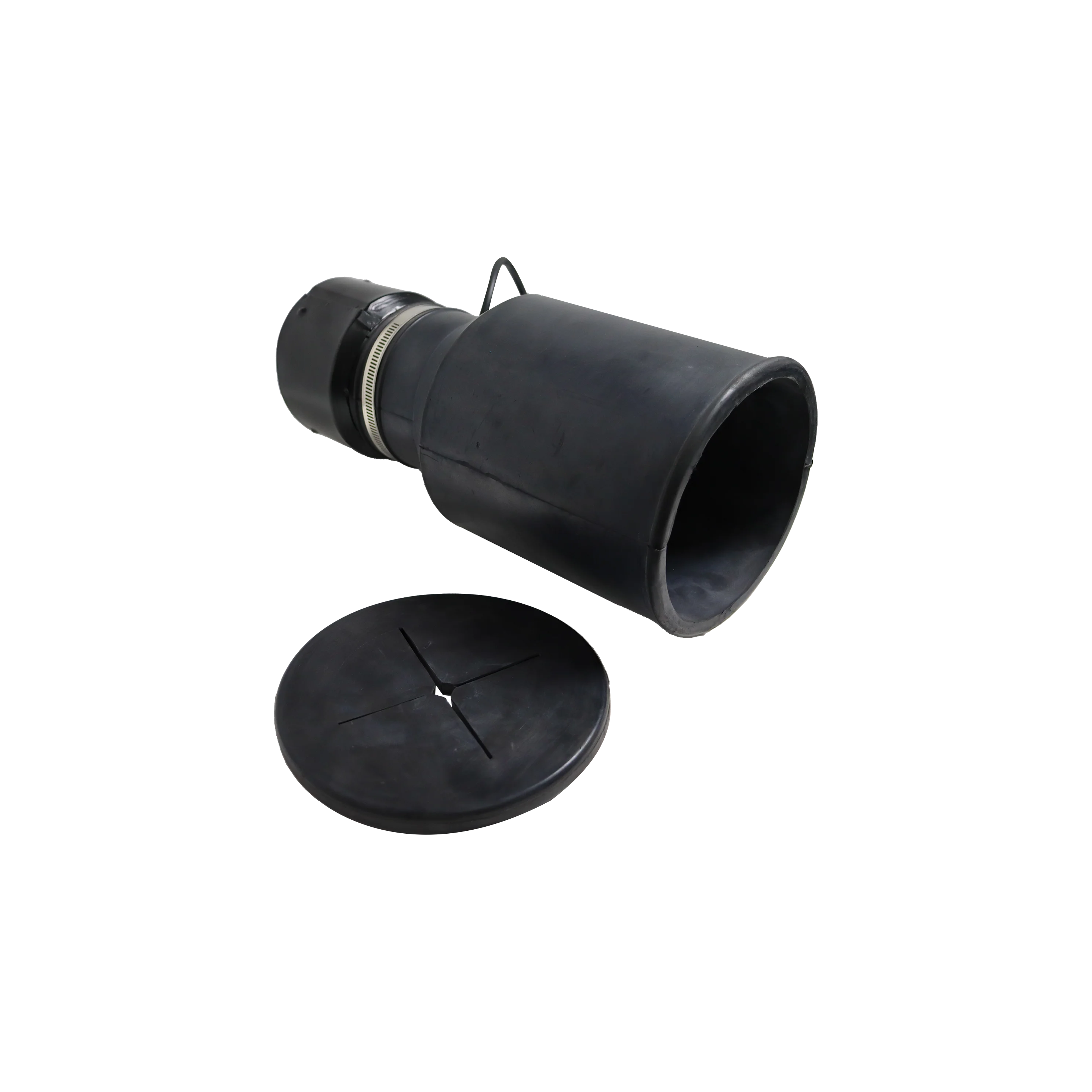 

Vehicle Equipment Round Rubber Exhaust Nozzles And Tailpipe Adapters For Efficient Vehicle Exhaust Extraction