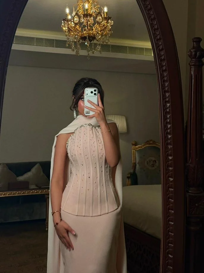 Eleganckie suknie balowe AsaNagi Arabia, szyfonowe, damskie, saudyjskie, luksusowe, bez ramiączek, romantyczne suknie wieczorowe فساتين سهر