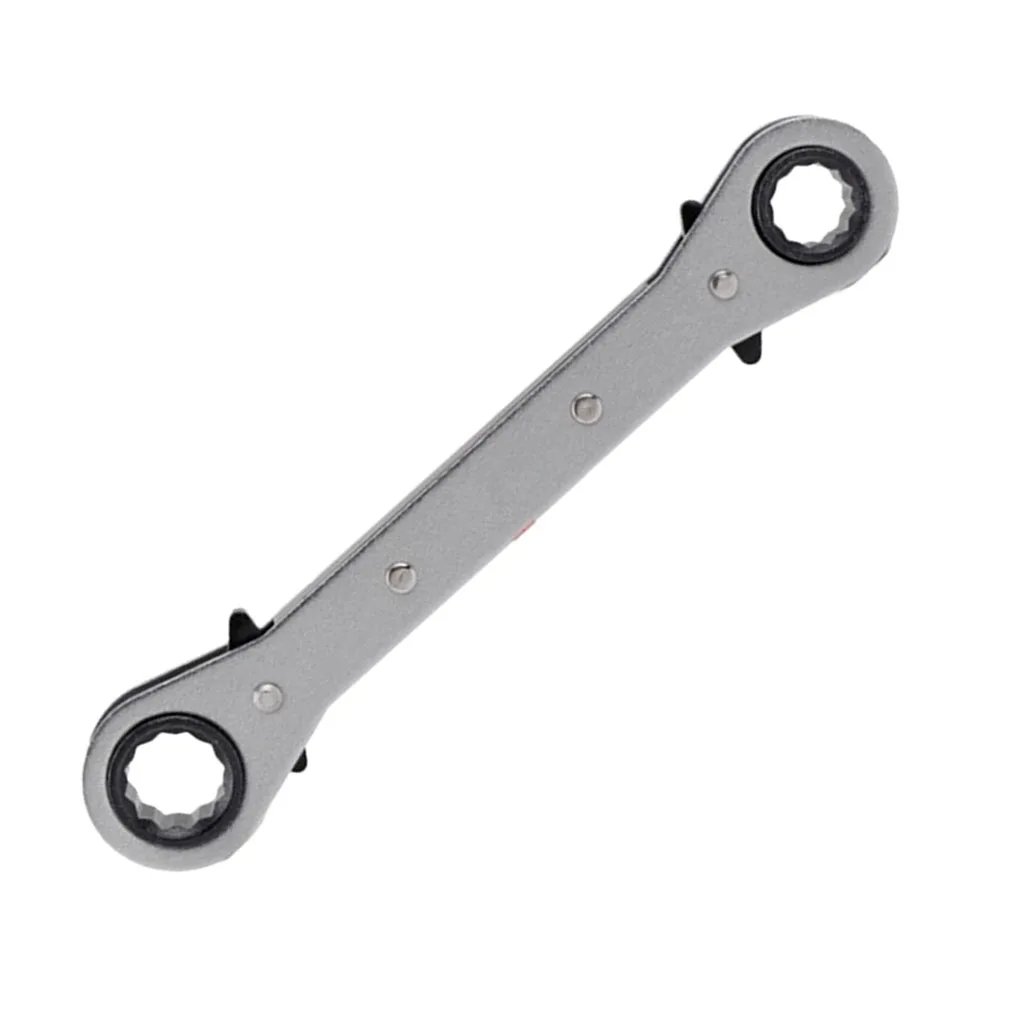 

Стальная опорная офсетная трещотка, метрическая, быстро затягивающаяся