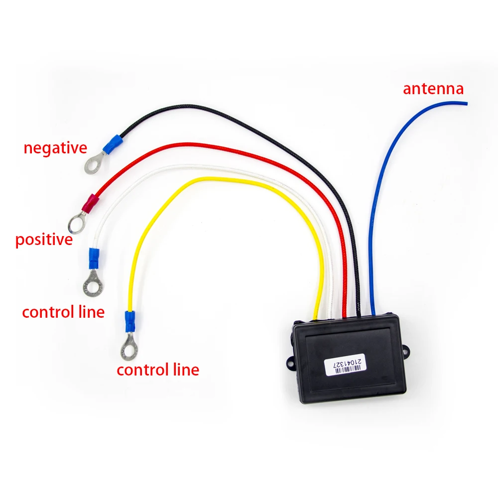 Zestaw uniwersalny 4x4 12V 500Amp wciągarka do stycznika HD elektromagnes sterujący podwójny bezprzewodowy zestaw do odzyskiwania zdalnego