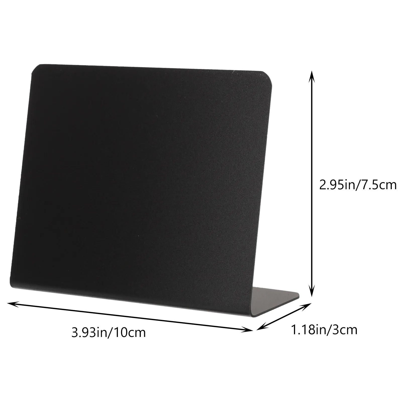 12Pcs L-Shaped Mini Chalkboard Signs Sturdy Standing Erasable Message Board for Party Favors Table Numbers Gift Tags Plant Signs
