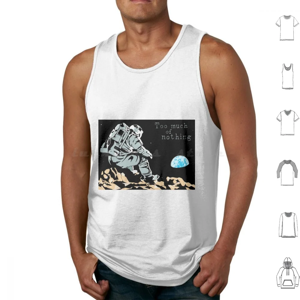 Too Much Of Nothing-Ufo Tank Tops Vest Sleeveless Ufo Ufoband Music Rockmusic Seventies Eighties Progrock Spacerock