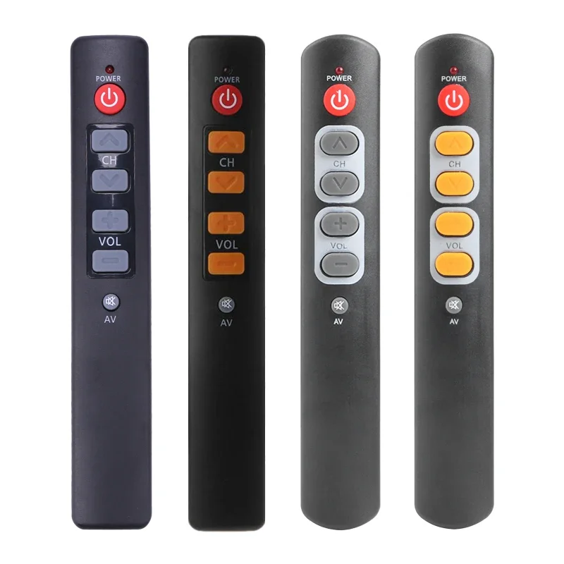 6 Key Learning Remote Control for TV Set Top Box STB DVD DVB HIFI Copy Code From Infrared IR Remote Controller for Elderly