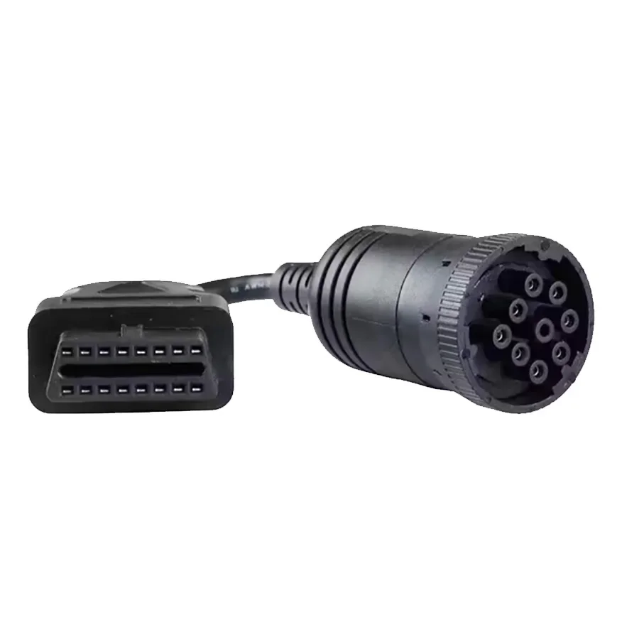 

For Cat Diagnostic Tool 9PIN To OBD2 16PIN ET Scanner Electronic Technician ET3 Caterpillar Equipment Adapter Connect Cable
