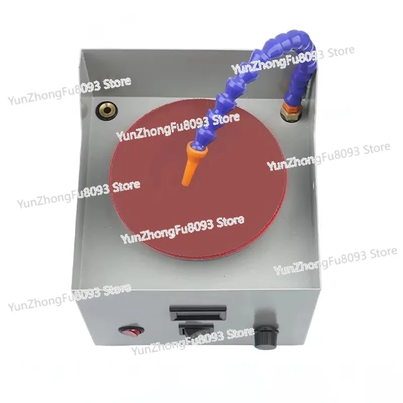 Electric Water Cooled Knife Sharpener, 0-4000RPM Variable Speed Wet Sharpening Machine with Built-in Water Pump