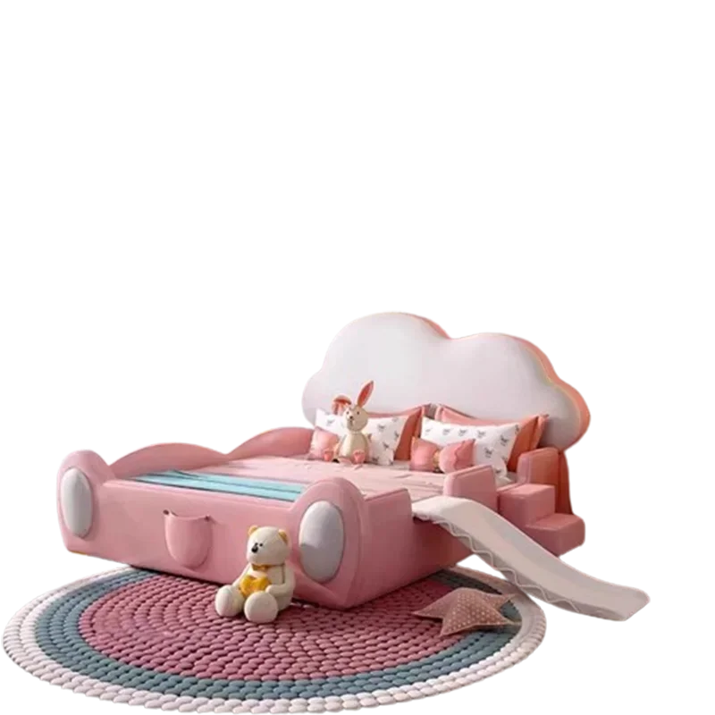 

с # Деревянная высокая кровать A Nature, двуспальная домашняя кровать принцессы, каркас кровати королевы, детская кровать для девочек, современный спальный Muebles Para Dormitorio Furni