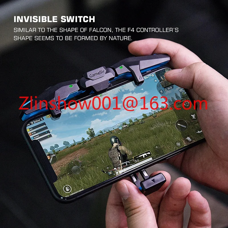 F4  PUBG Gaming Controller Call of Duty Gamepad Joystick Cell Phone Triggers Button