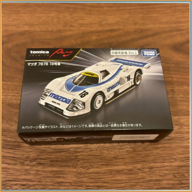 Genuine Tomica Alloy Car Model Racing Mazda 787b No.18 Car Model Toy Gift view 3