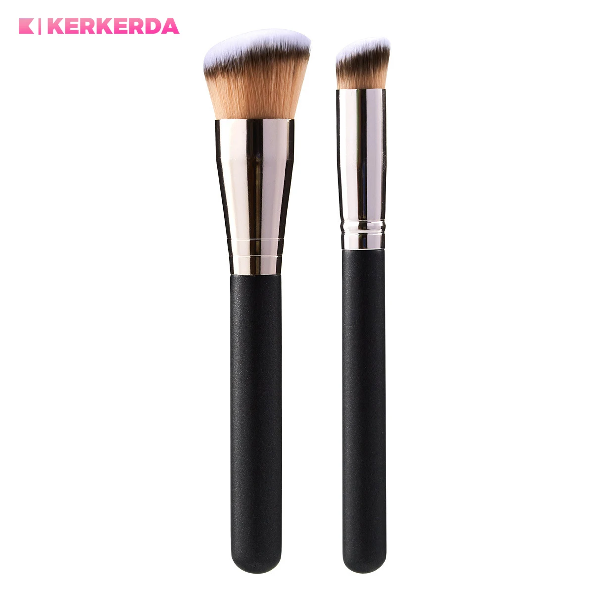 Concealer Borstels Make-Up Schuine Kop Foundation Borstels Naadloze Dekking Synthetische Donkere Cirkel Vloeibare Crème Cosmetica Beauty Tool