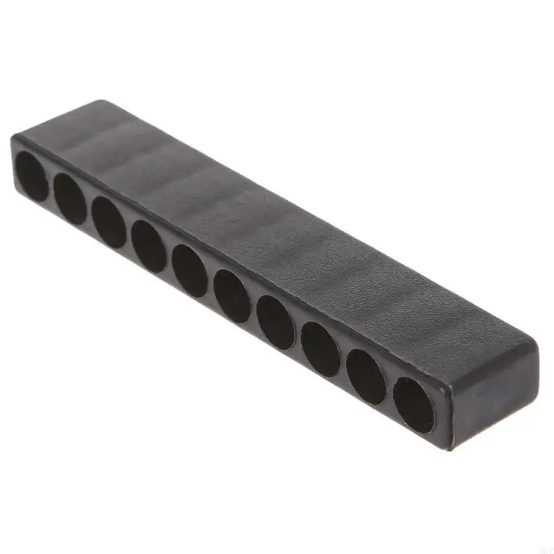 T8UC Practical Screwdriver Hole 12 Holes Shank Bit Holder Plastic Storage Case Tool for Home Repair Shop