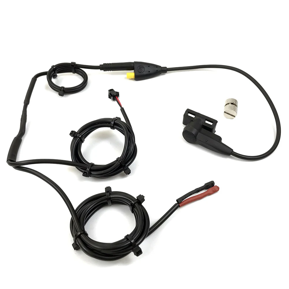 

Black ABS Go Further And Faster On Your For Tongsheng TSDZ2 Bike With This High Performance Speed Sensor Extension Cable