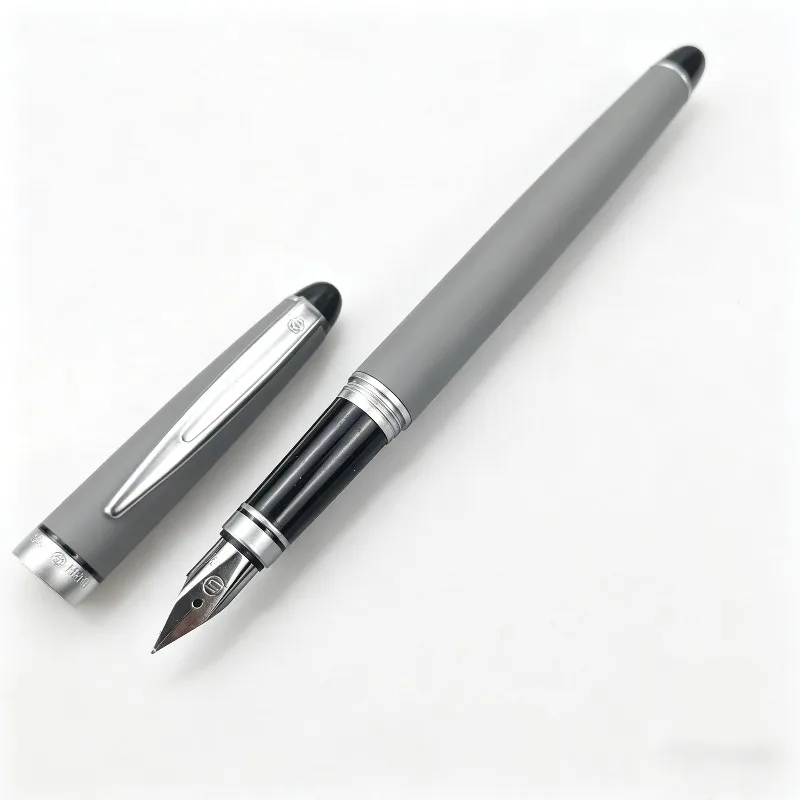 HEROMetal Pen Holder, Fountain Pen Squeezing, Ink Absorption, Retro Teacher, Boss Practicing Writing Ink Pens F 0.5mm Nib Pen