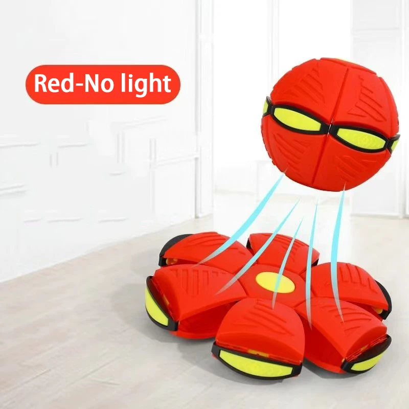 لعبة كرة الصحن الطائرة القابلة للتحويل للأطفال، لعبة تهوية سحرية للاستخدام الداخلي والطفل، لعبة كرة مرنة ممتعة للكلاب الأليفة