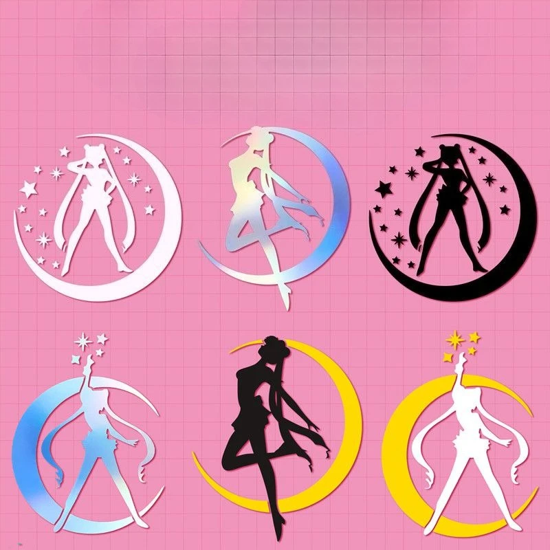 "Anime Car Stickers…