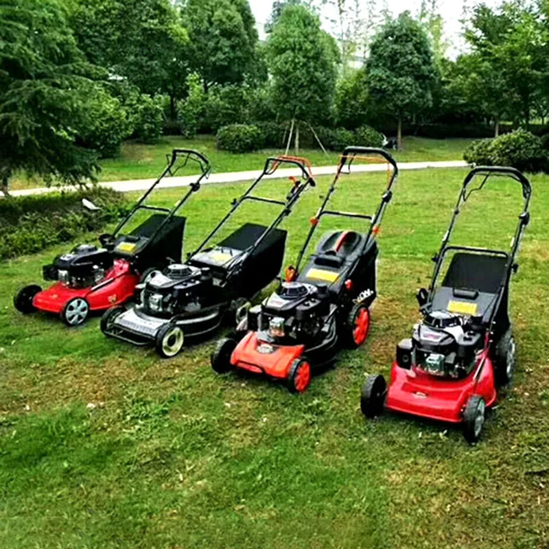 XSH Wholesale Garden Lawn Mower Heavy Duty 4-stroke Self-propelled Wireless Shrub Cutter  Four Stroke Push Mower