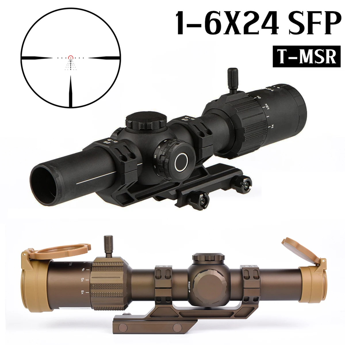 Tactical T-MSR 1-6X…
