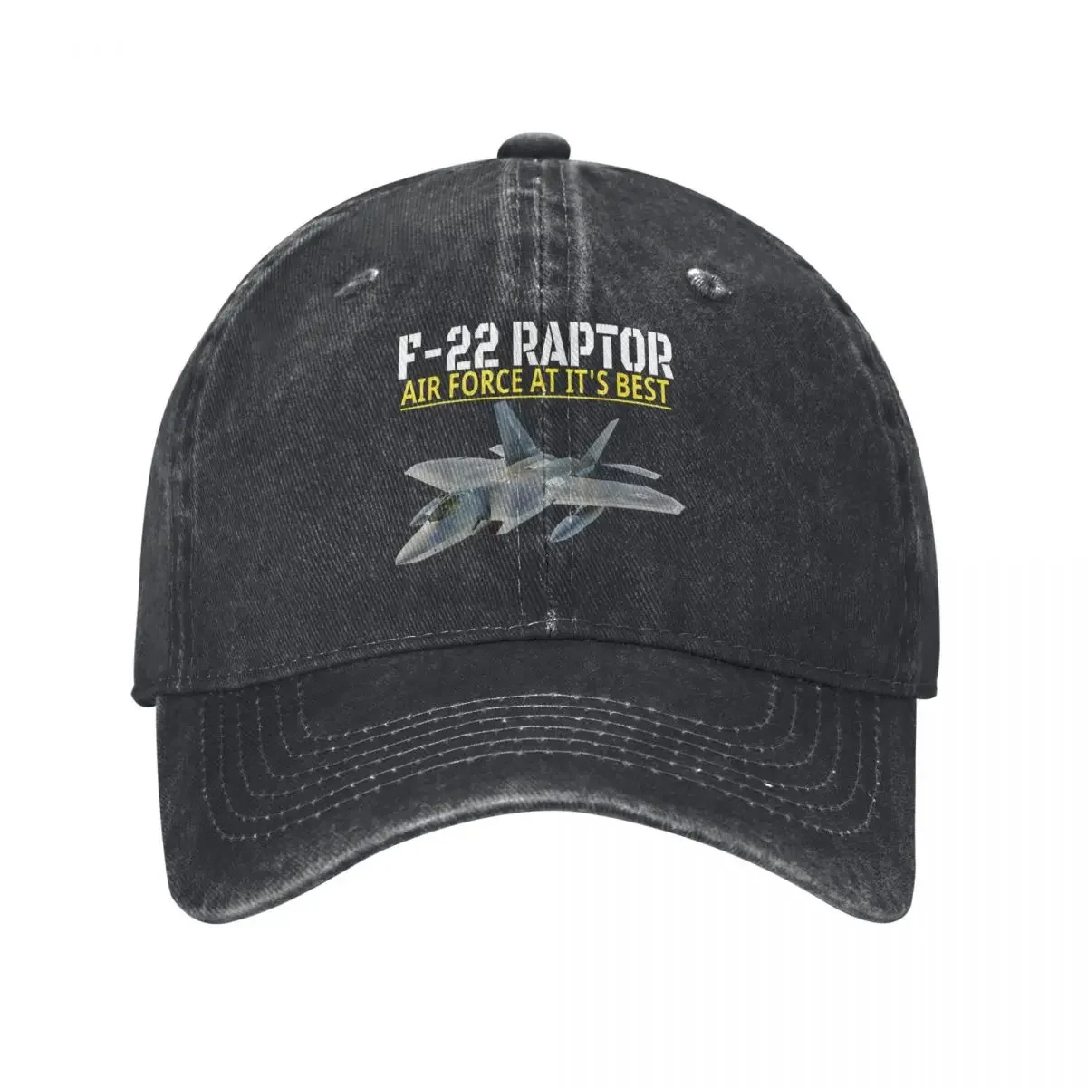 F-22 Raptor Air Force demin Cap Breathable Design Caps Women Cap Man Summer