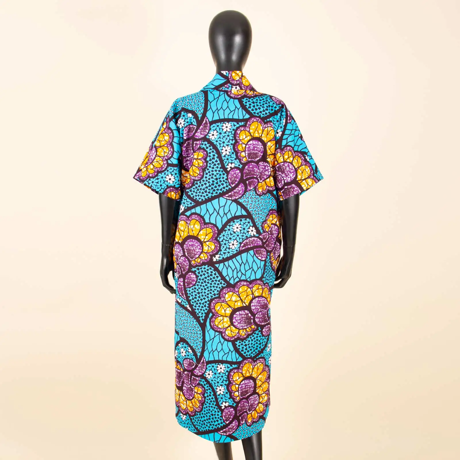 African Outfits for Women Ankara Print Long Short Sleeve Jacket Coat and Long Dresses 2 Piece Set Dashiki Women Suits 2426002