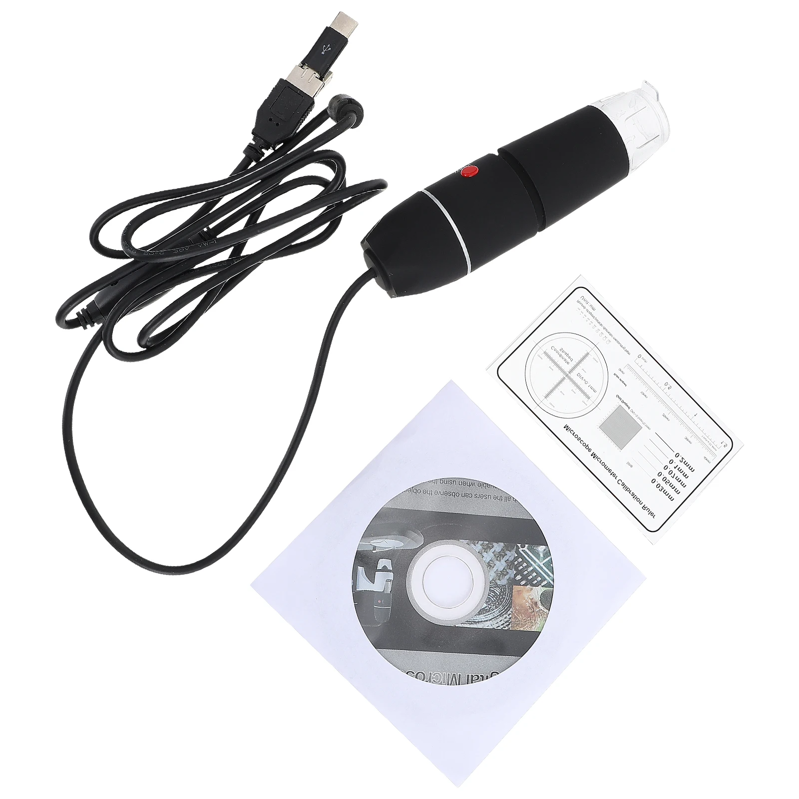 

Handheld Digital Microscope High-definition Magnification Adjustable Mini ABS Alloy USB Laptop Insect Education Laboratory