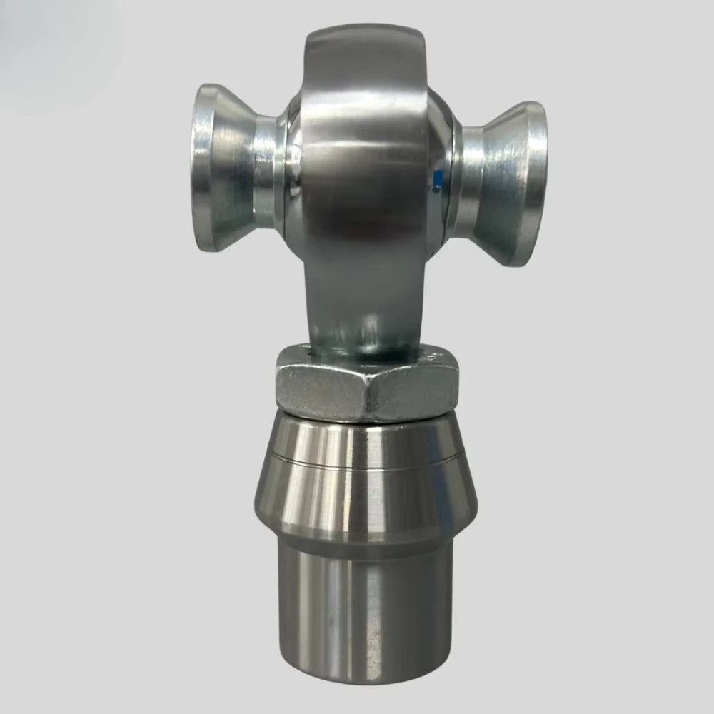 22mm Metric High Precision Chrome Plated Alloy Steel Rod End Kit-M22x1.5 Heim Joint with Jam Nut Weld Bung & Insert Washer