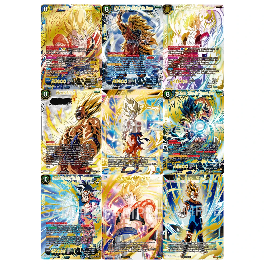 

Коллекционные карточки Dragon Ball: Сон Гоку, Фриза, Броли. Промо-карты на английском языке. Высококачественные самодельные игровые аниме-карты. Подарок-игрушка.