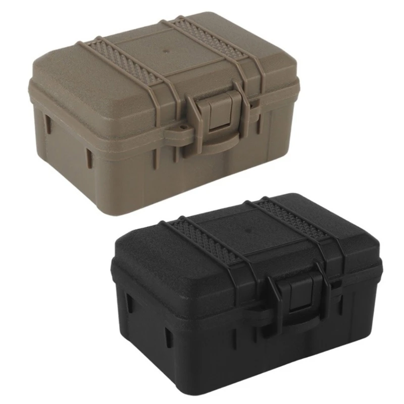 Waterproof Shockproof Box Plastic Protective Hard Case Outdoor Survival Storage Container Dry Storage Box Easy to Use