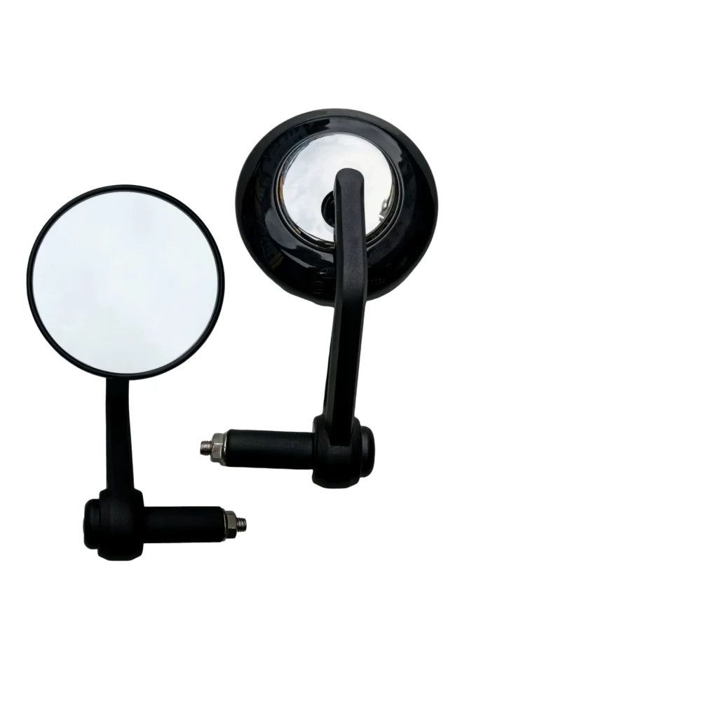 Adjustable round mirror cap BD250-16D handlebar left and right mirrors for Benda ROCK 250CVT, original factory parts.