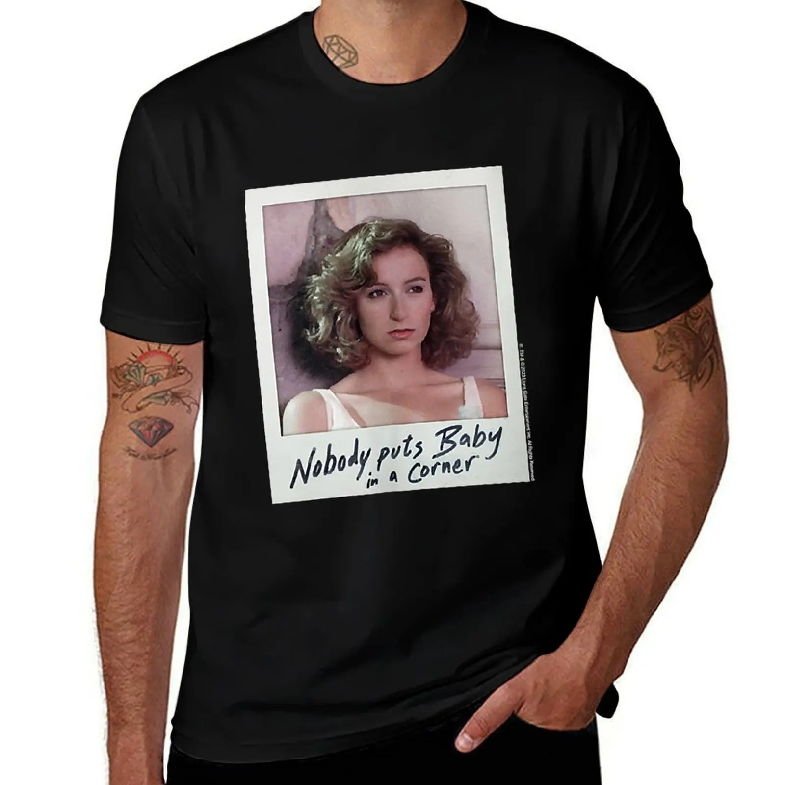 Dirty Dancing Baby In A Corner Photo T-Shirt Quick Dry Outdoor Sports T-Shirt