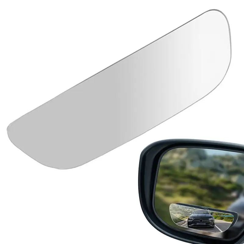 Rear View Convex Glass 360 Degree Adjustable Automotive Blind Looking-Glass Rectangular Shaped Glass Frameless Rear View Glass