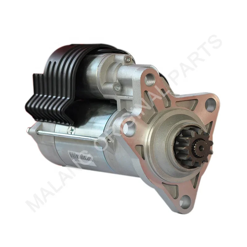 Generator Starter Motor Steel C6121 C11AB-4N3181 QD2913 Diesel Engine Parts Truck Starter For SDEC Sinotruck Howo Kamaz Weichai