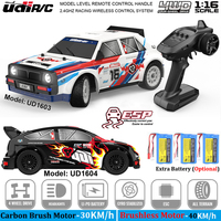 UDIR/C UD1603 / UD1604 PRO RC Racing Car 1/16 2.4GHZ 4WD Brushless High Speed Drift Car with Lights Remote Control Car Toy Gifts