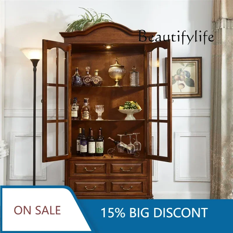 

BK Entertainment Storage Living Room Cabinets Display Drawer Vintage Glass Living Room Cabinets Creative Gabinete Unique Furnitu