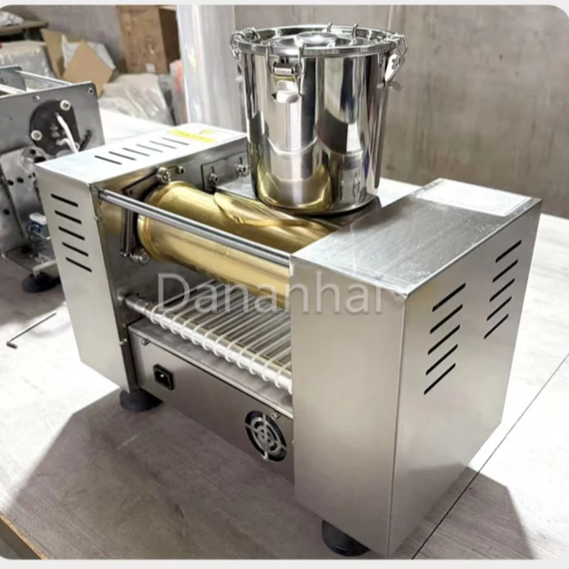High Performance Roasted Duck Skin Rolling Machine For Food Stores, Small Household Thousand Layer Cake Skin Making Machine