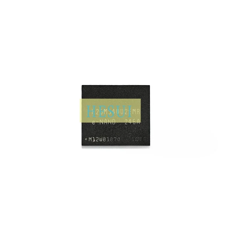 Used&Not NEW&Send after Measure H26M54002EMR eMMC Font Library Version 4.41 153BGA Flash Memory Chip IC