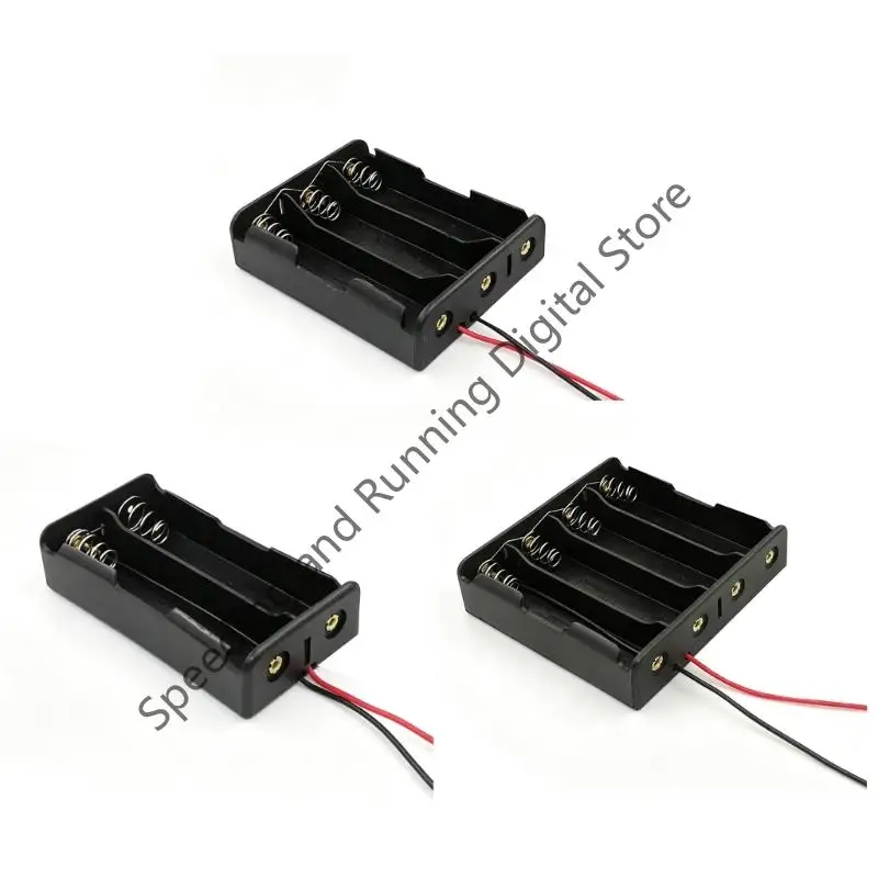 2X 3X 4X 18650 Battery Holder 18650 Cases Storage Box 2/3/4 Slot 18650 Parallel Battery Box 3.7V with Cable Output