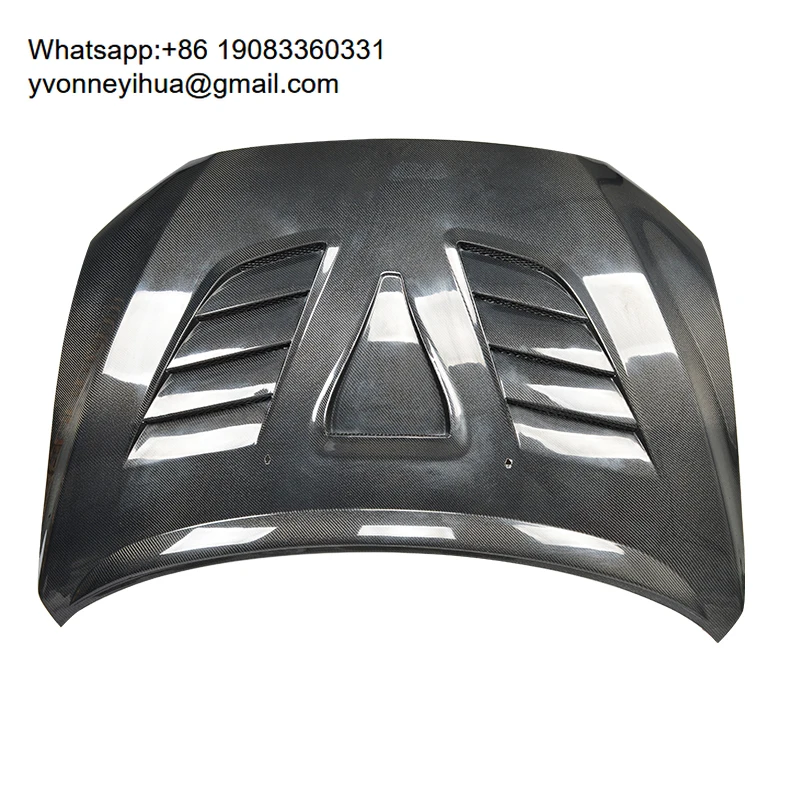 

OEM Style Carbon Fiber Front Engine Hood Bonnet For Mitsubishi Lancer Evolution Evo 10 & Evo X New Style Engine Cover