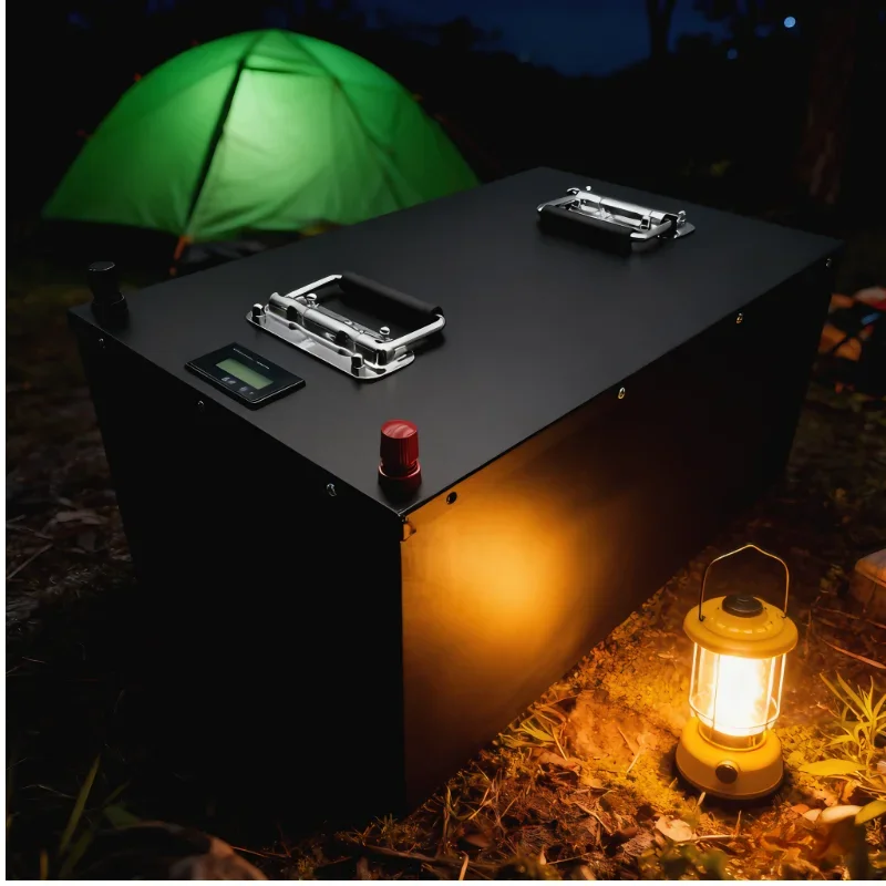 12V 300Ah Lithium-Ion Battery with BMS – Real-Power Solution for Solar PV Systems, Electric Vehicle (EV) Auxiliary Power, Golf