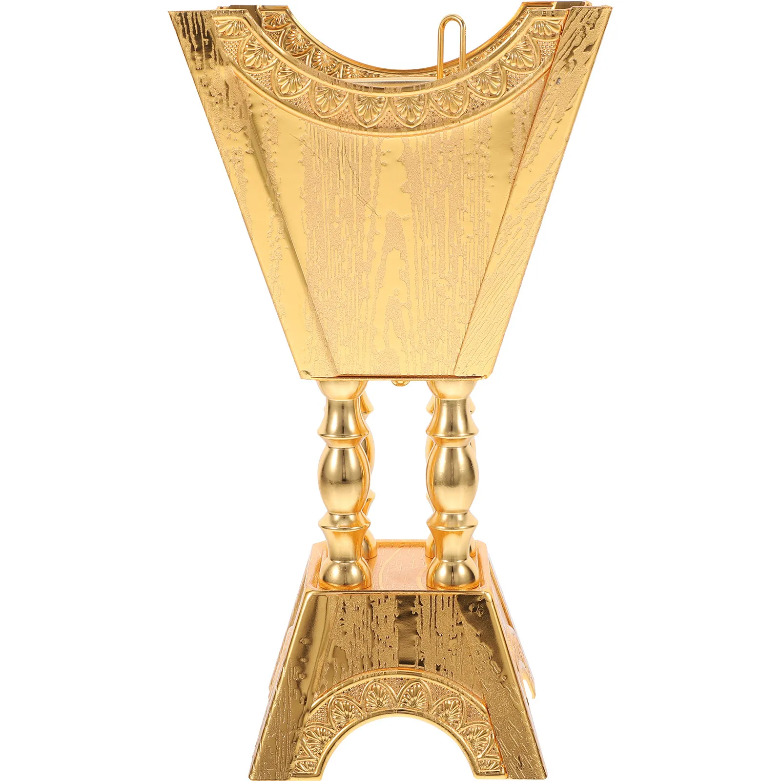 Arabian Incense Burner Metal Middle Eastern Bakhoor Censer Small Aromatherapy Holder for Meditation Yoga Office Home Decor Zen