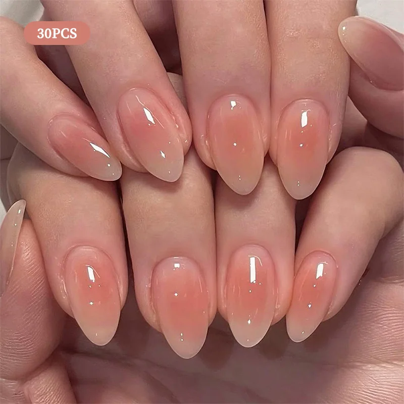 Faux Ongles carrés courts pour femmes, minimaliste, mignon, blanc, Design français, pointes Y2k, fournitures à pression, 24 pièces/ensemble