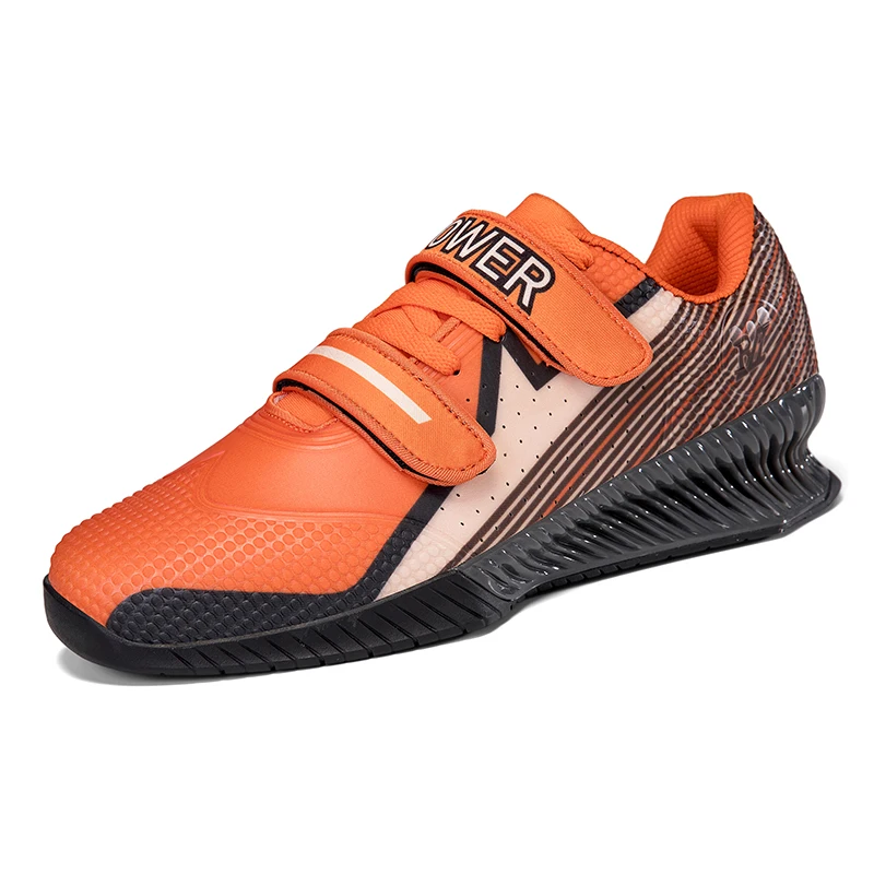 

2025 New Men Weight Lifting Shoes Non Slip Deep Squat Hard Pull Shoes Indoor Fitness Sneakers Balance Strength Training Shoes