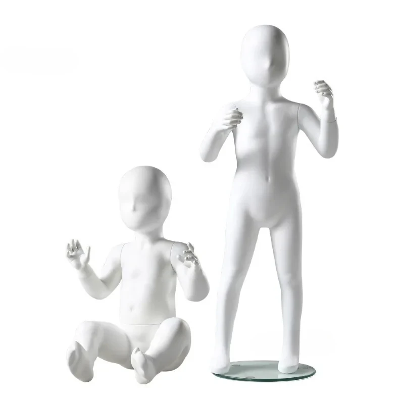 Children's Mannequins Props Full Body Children's Clothing Store Model  Kid's Clothes Child Mannequin Display Stands