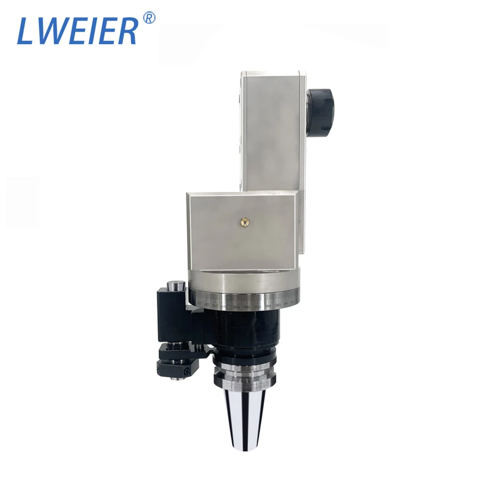 Best Sale Cnc Angle Head BT40 ER20/25/32/40 For CNC Drilling Tapping Milling Machine Horizontal Milling Head