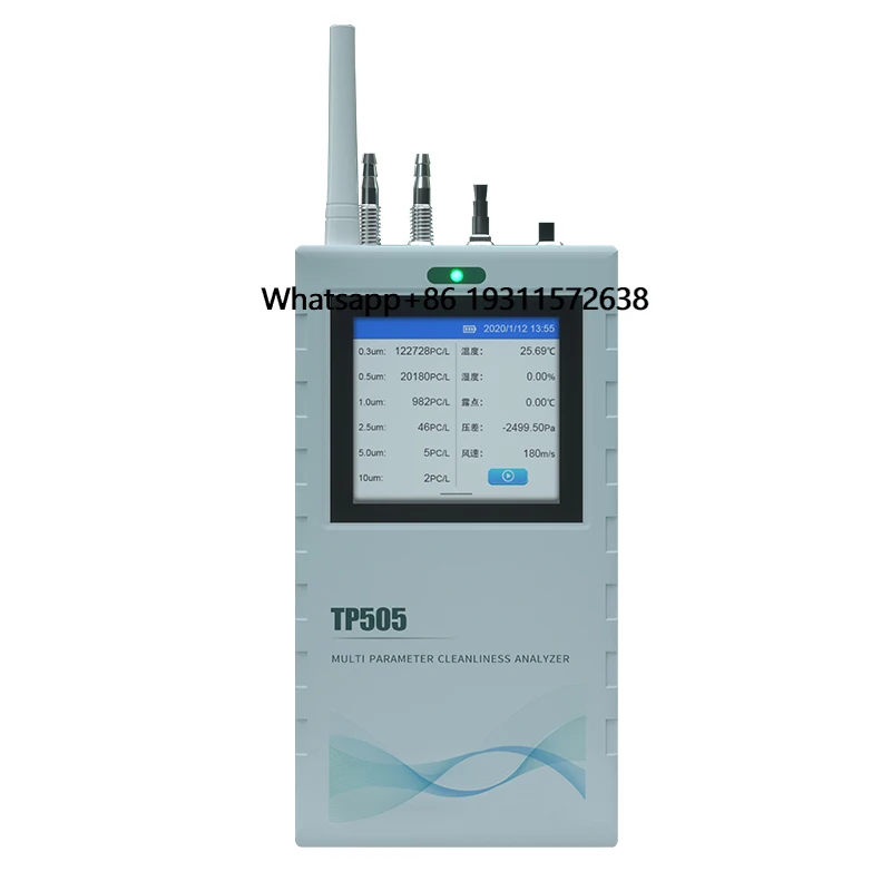 

Wireless Smart air Quality PM2.5 PM10 Particle Counter Differential Pressure WIFI 4G RJ45 Dust Analyzer Wholesale